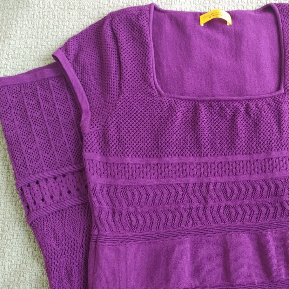 Catherine Malandrino purple dress